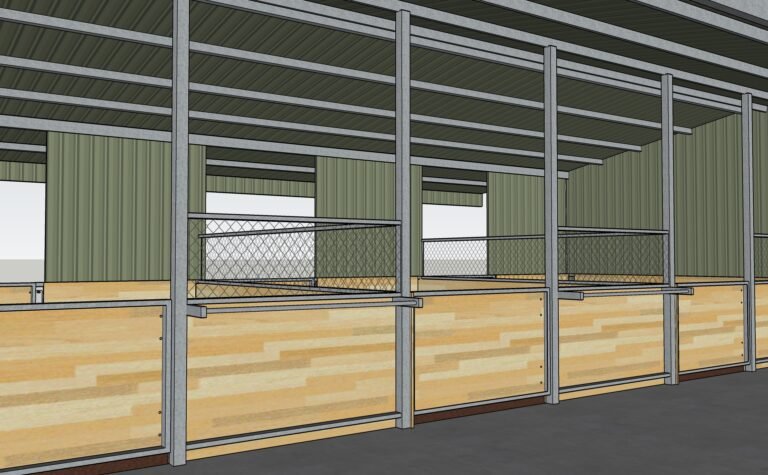 Custom stables designed for Mundaring WA