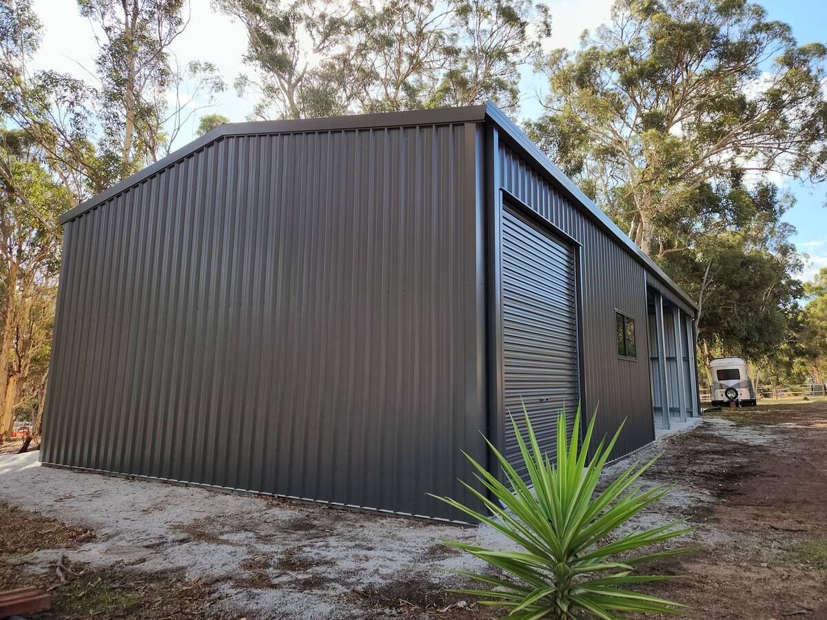 Custom steel structure built by Dynaspan in Bakers Hill Western Australia