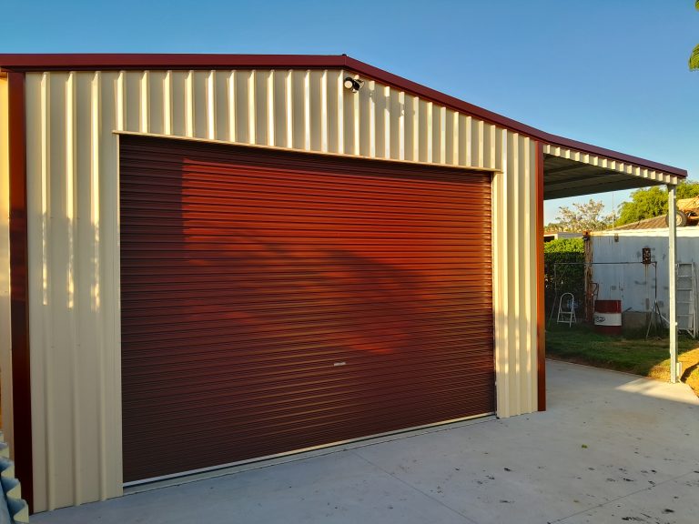 Custom steel shed built in Koongamia — shed builder Middle Swan area