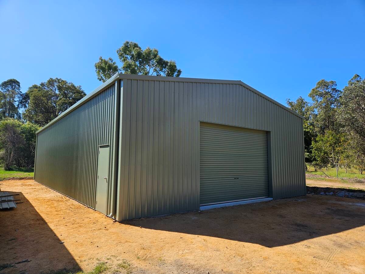 Steel shed and stables in Parkerville — shed builder Parkerville